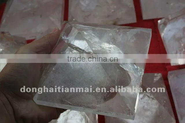 Natural Clear QUARTZ Crystal HEALING Pyramid , Gifts