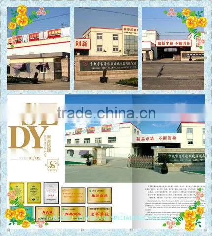 wrought iron glass for windows and doors with spacer bar