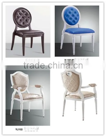 Modern white wedding chair YL1163