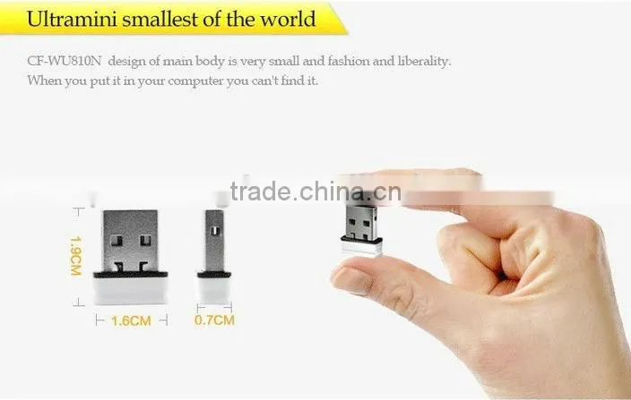 Comfast CF-WU810N Mini 150M USB WiFi Wireless Network Networking Card LAN Adapter Computer Accessories