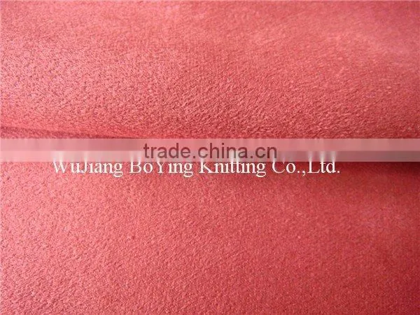 100% polyester knitted suede chair fabric