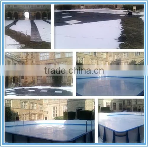 pe material hockey rink/ skate home/inflatable hockey rink