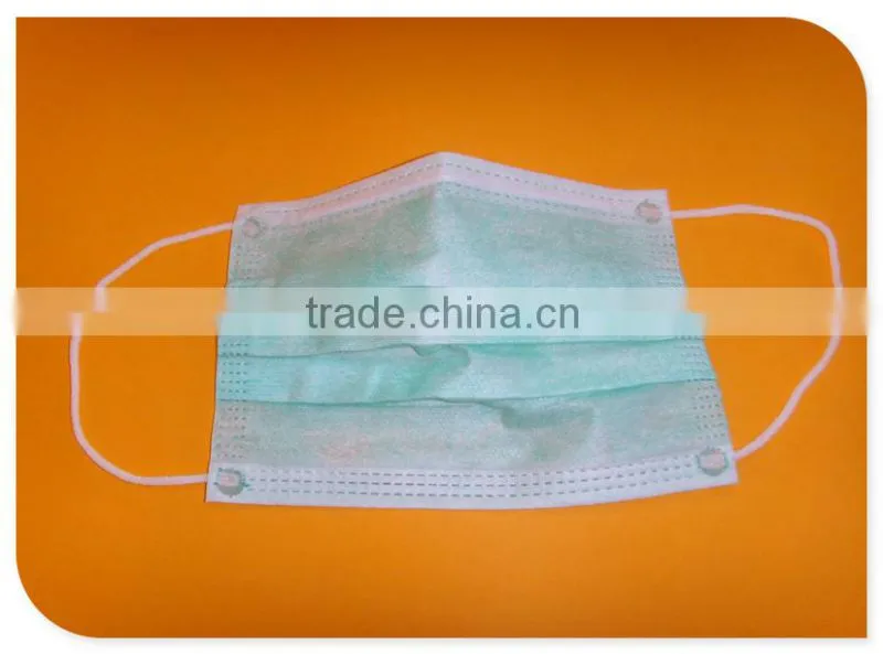 2014 High Quality 3-ply Medical Disposable Face Mask (Earloop)