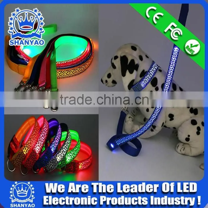 2016 Salable Factory LED Pet Leash