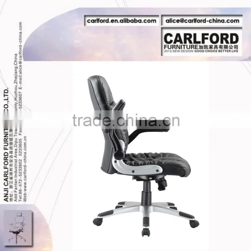 2013 upscale office chair middle back manager chair fashion conference chair ISO TUV D-9165M