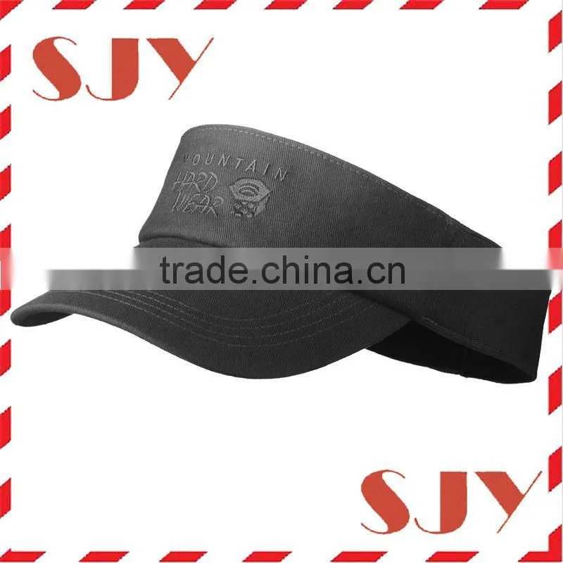 UV protection custom plain sun visor with embroidery