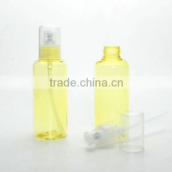 Treatment pump PET 150ml Yellow Clear