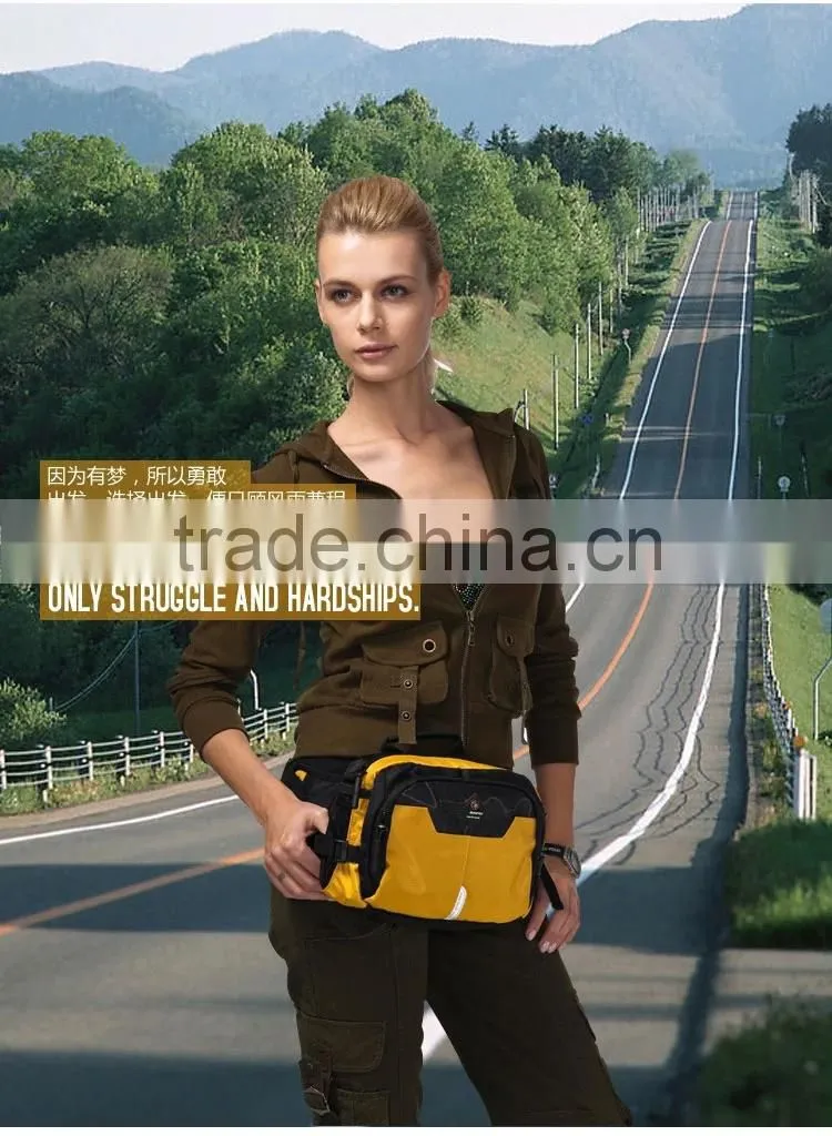Men&Women Polyester Clutch Bag Belt Pocket Sport Waist Bag