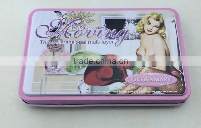 High quality embossing small lip balm tin container