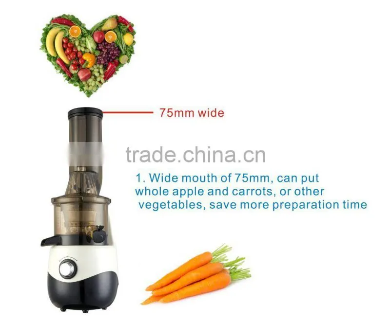 2016 New Slow Juicer wide mouth slow juicer