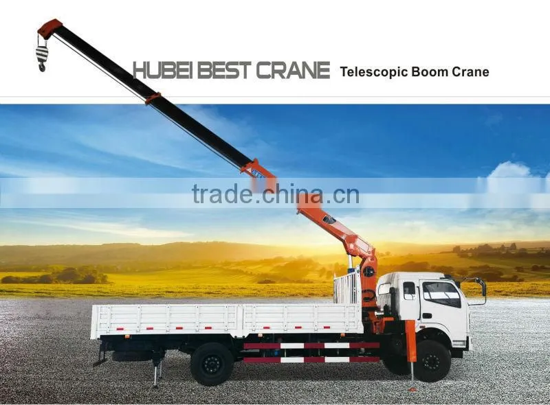 20 ton truck mounted crane SQ20S5 500 Kn.m at 2.5 m crane truck high quality on sale