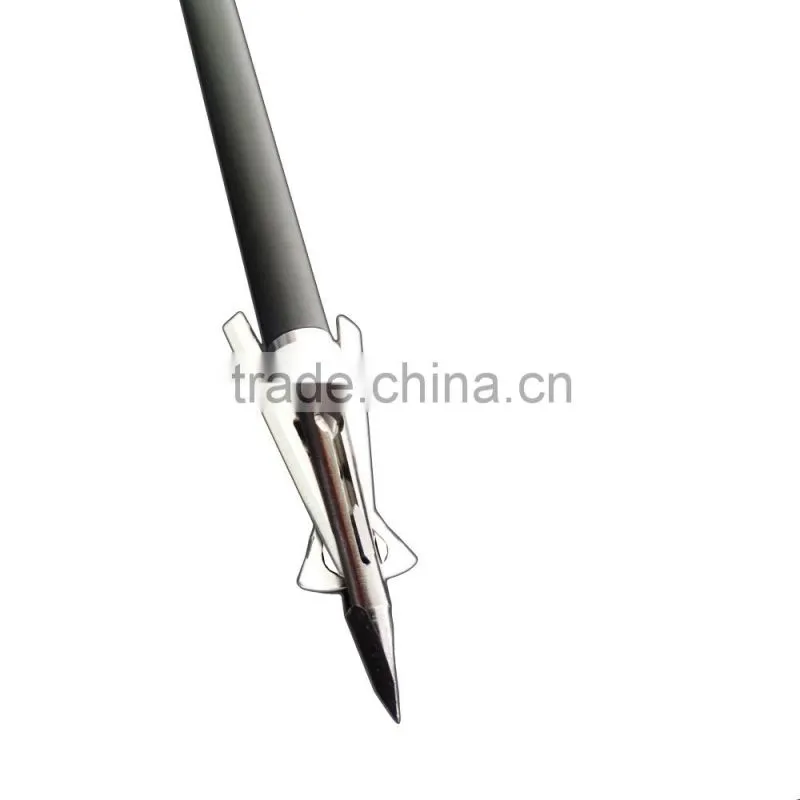 Hunting arrows 2 blade 125gn hunting broadheads iron ferrel broadheads