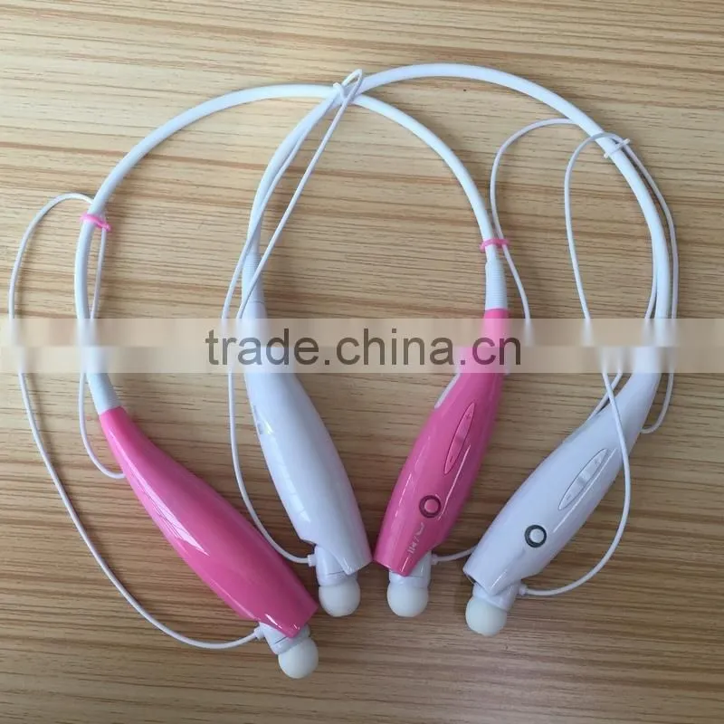 HV-800 Universal Wireless Bluetooth Music Headset A2DP Stereo Vibration Neckband Style Earphone Headphone For cellphones