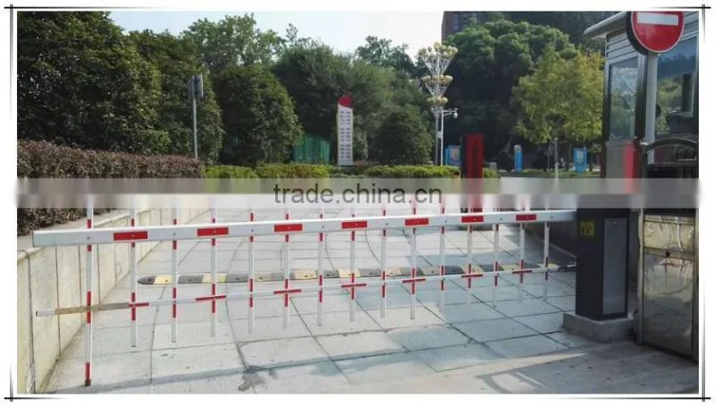 Access control car parking barrier remote control boom gate barrier system