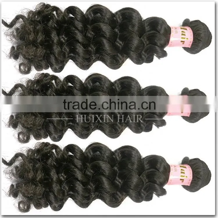 Top remy hair, virgin eurasian deep wave hair human hair weaving