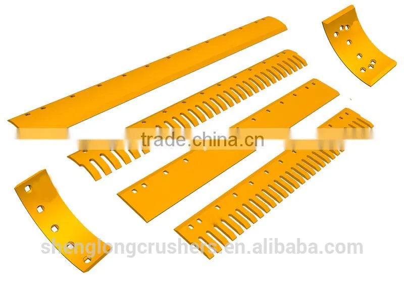 grader blades and end bits parts for motorgrader machine