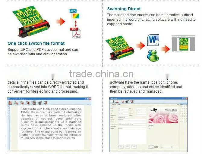 portable handy scan color scanner pen