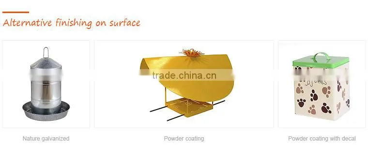 House shaped multi-purpose lovely metal bird feeder