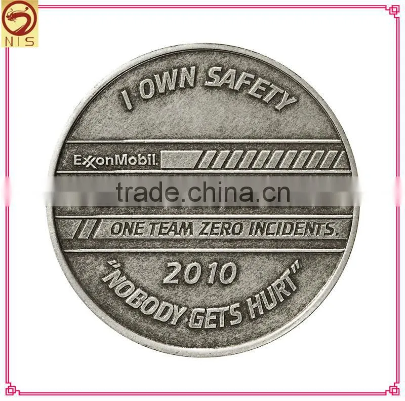 promotional custom unique silver coins