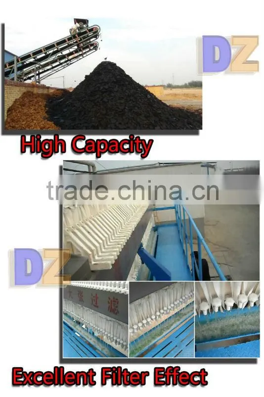 High Efficiency Chamber Filter Press for Clay Dewatering