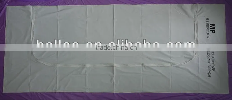 Disposable Hospital Pvc Corpse Bag no zipper