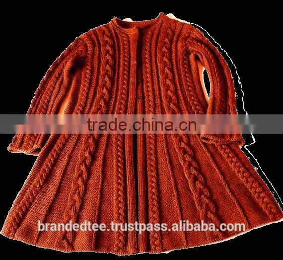 hand knitted sweater HOT DESIGN MANY COLOR cabel custom made