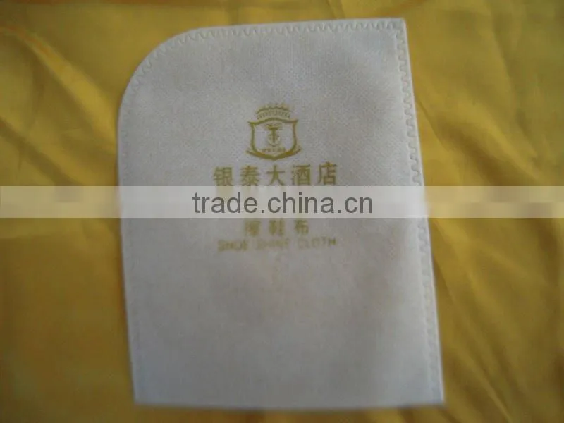 Hotsale hotel shoe polish mitt