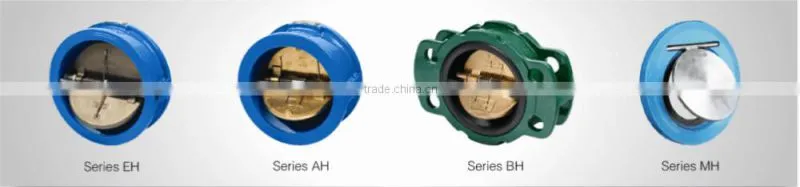 DN300 PN 16 Ductile Iron Body&Disc Wafer Type Butterfly Check Valve