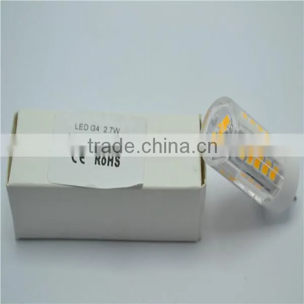 factory outlets G4 car light/ indoor decoration silicon corn light