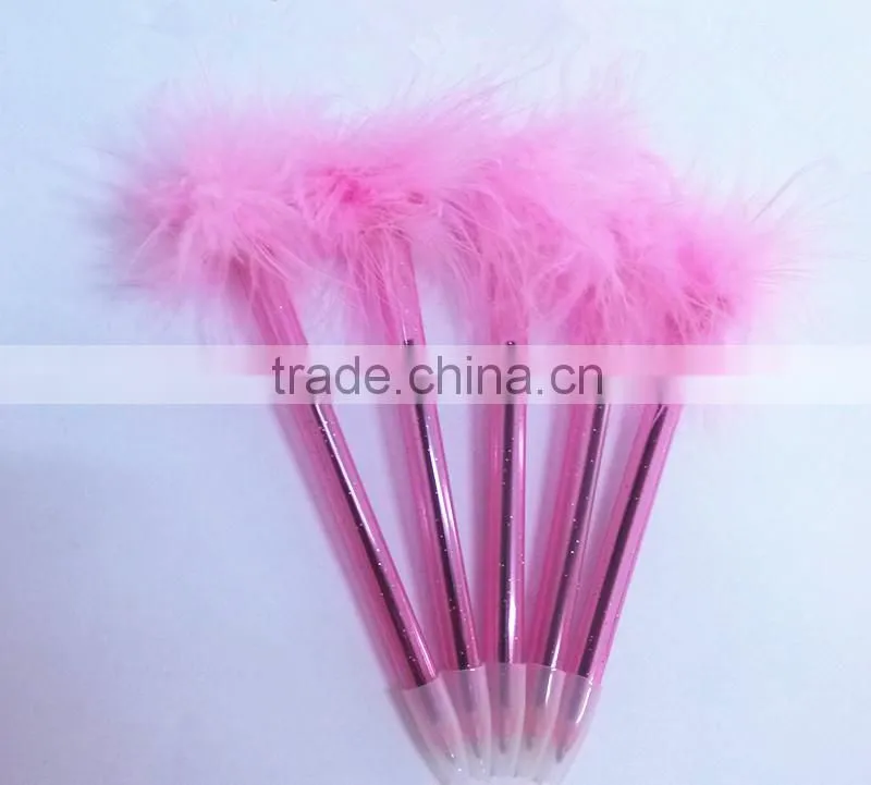 promotional decorative feathers pen