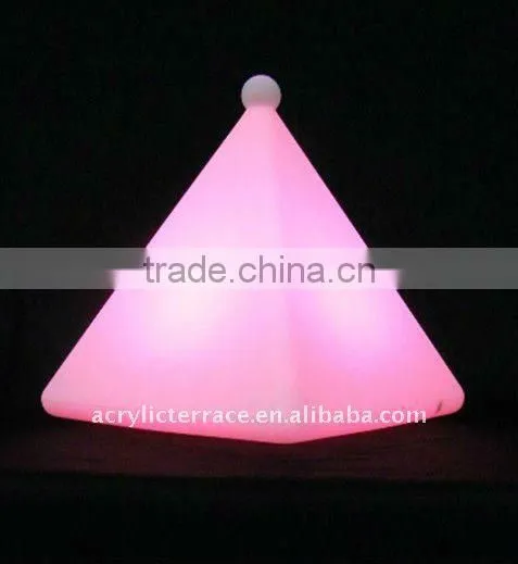 LED illuminated night light-y1308143/ frosted acrylic LED cuboid table light