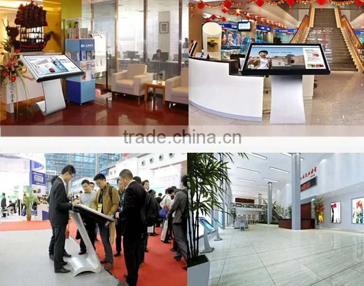 42"47"55'' touch screen self-service terminal kiosk touch screen all in one pc vertical lcd touch kiosk, 2014 new model