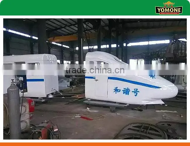 Children tourism trackless train bullet train for sale