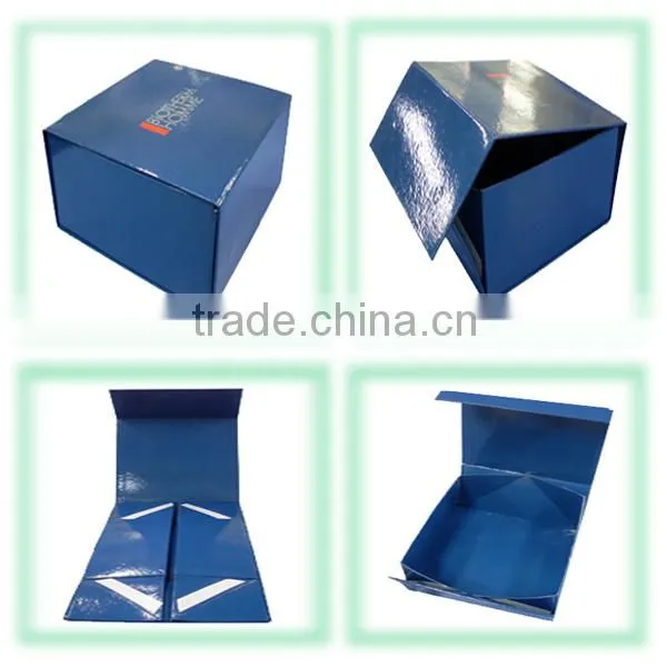 factory price high quality foldable storage box,foldable gift packaging box