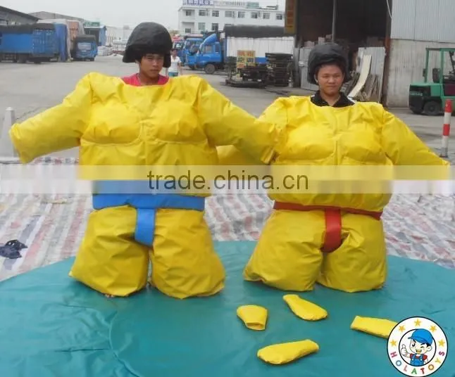 2016 foam padded sumo suits/sumo wrestling suits for sale