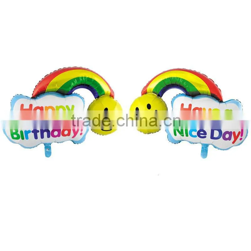 Newest design Christmas festive series inflatable balloon, advertising helium balloon, printed Christmas balloons decoration
