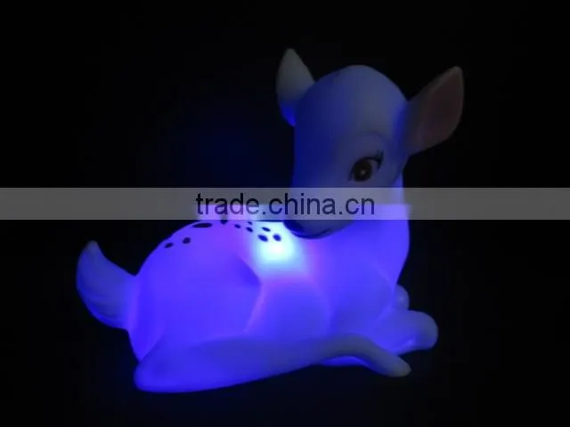 deer christmas holiday night light