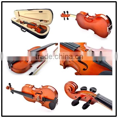 Student violin with free violin case violin bow violin rosin made in China V10