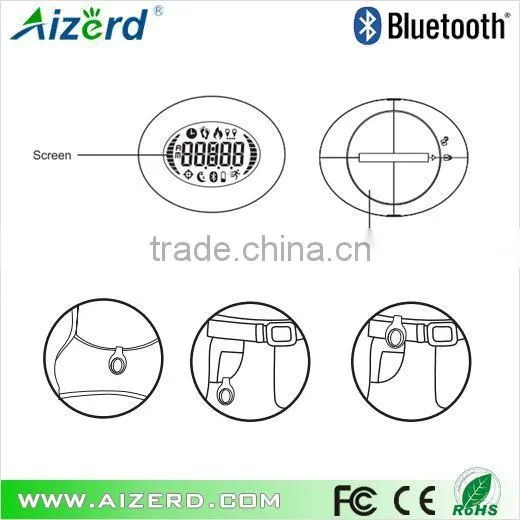 Popular belt clip pedometer