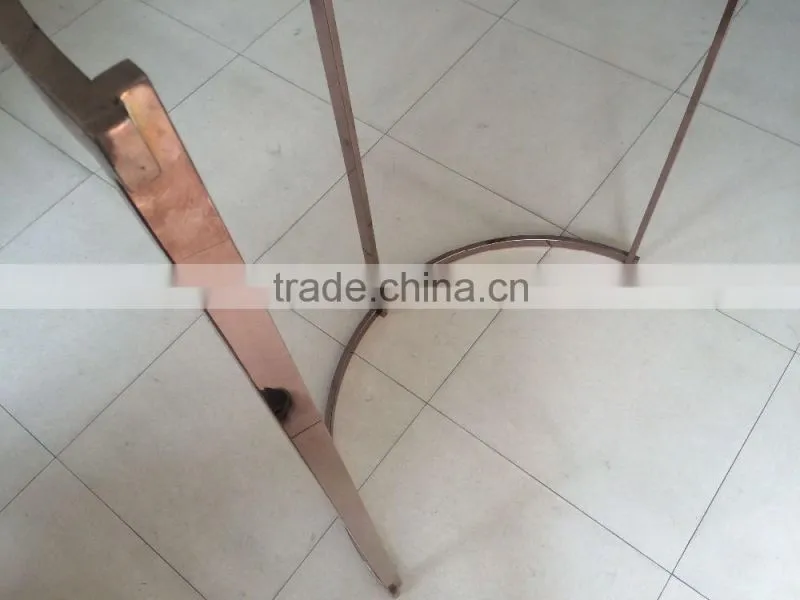 wholesale stainless steel clothing stores display stand