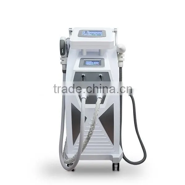Hot Sale 3 in1 Q-switch E Light Rf+ipl Hair Removal Yag Laser Tattoo Removal Beauty Machine