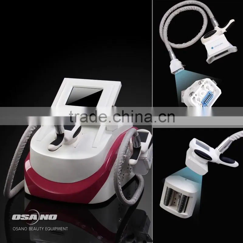 Cryolipolysis & Vacuum Roller Massage & Laser Pad & Cavitation RF Weight Loss Machine CE Approved