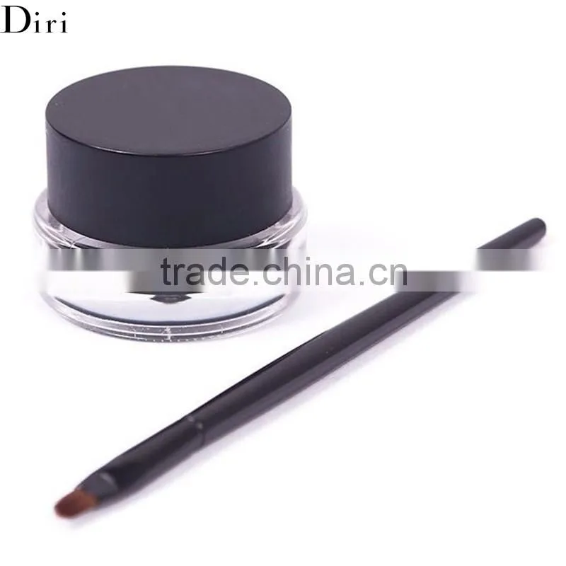 1Pcs Professional Makeup Liquid Eye Liner Eyeliner Gel Elbowed Brush Cosmetic Make up Eye Brushes