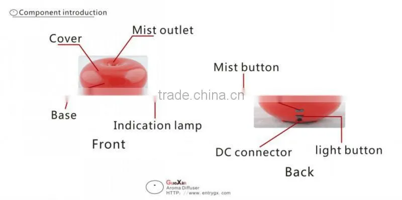 More stylish fine bubble disc diffuser, you never seen that before, the ultrasonic humidifier