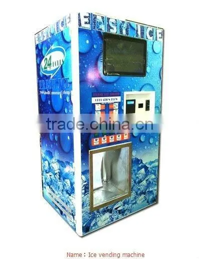 Automatic Cubic Ice and water Vending Machine