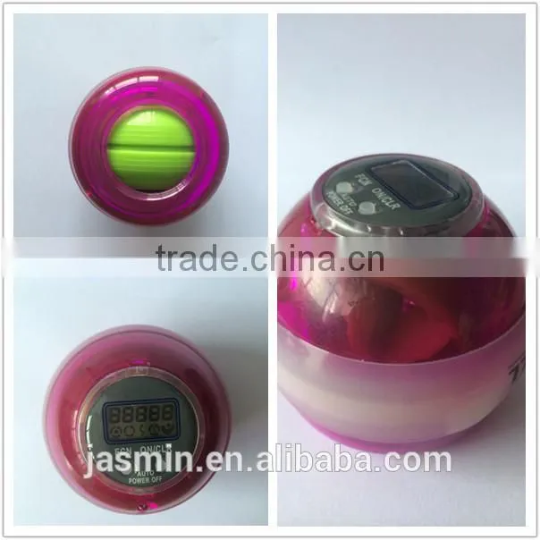 Electronic wrist ball with counter