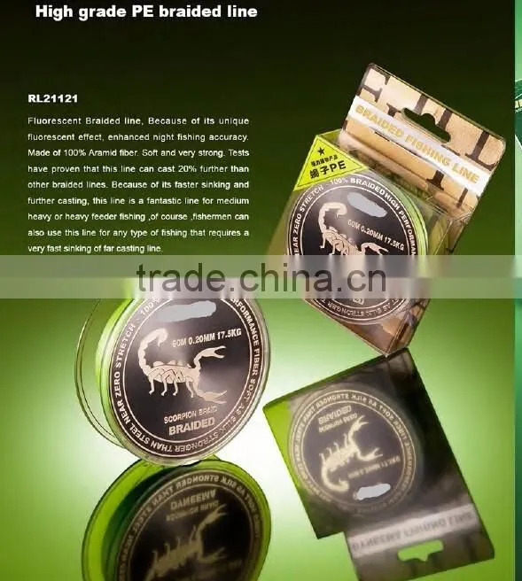 Wholesale fishing line PE braided line fihsing