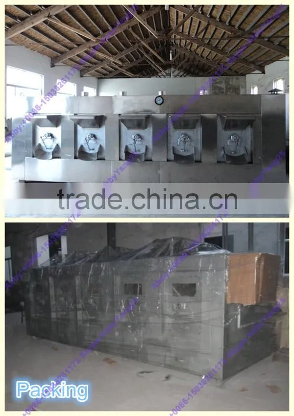 Durable Coated peanut gas roasting machine
