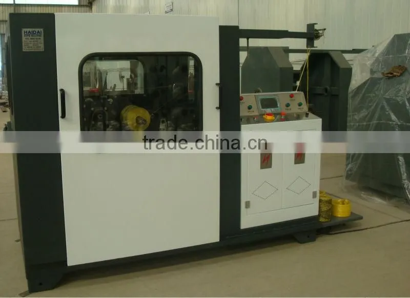 Polypropylene raffia twine twisting machine spool winding machine