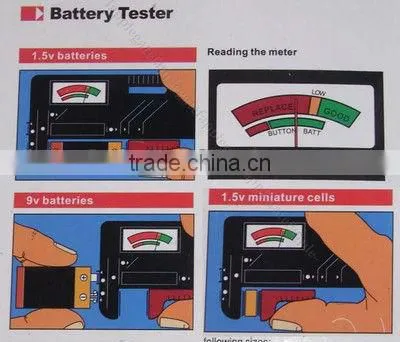 NEW Universal Battery Checker Tester